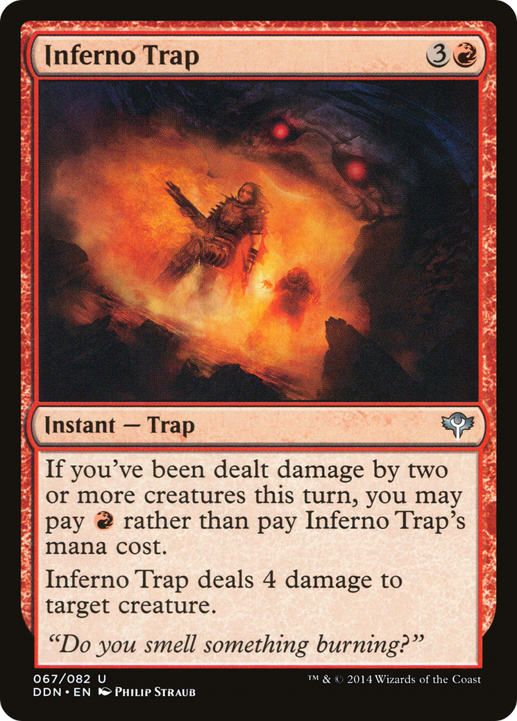 Inferno Trap (DDN-067) [Duel Decks: Speed vs. Cunning]