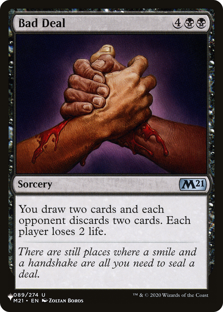 Bad Deal (LIST-M21-89) [The List]