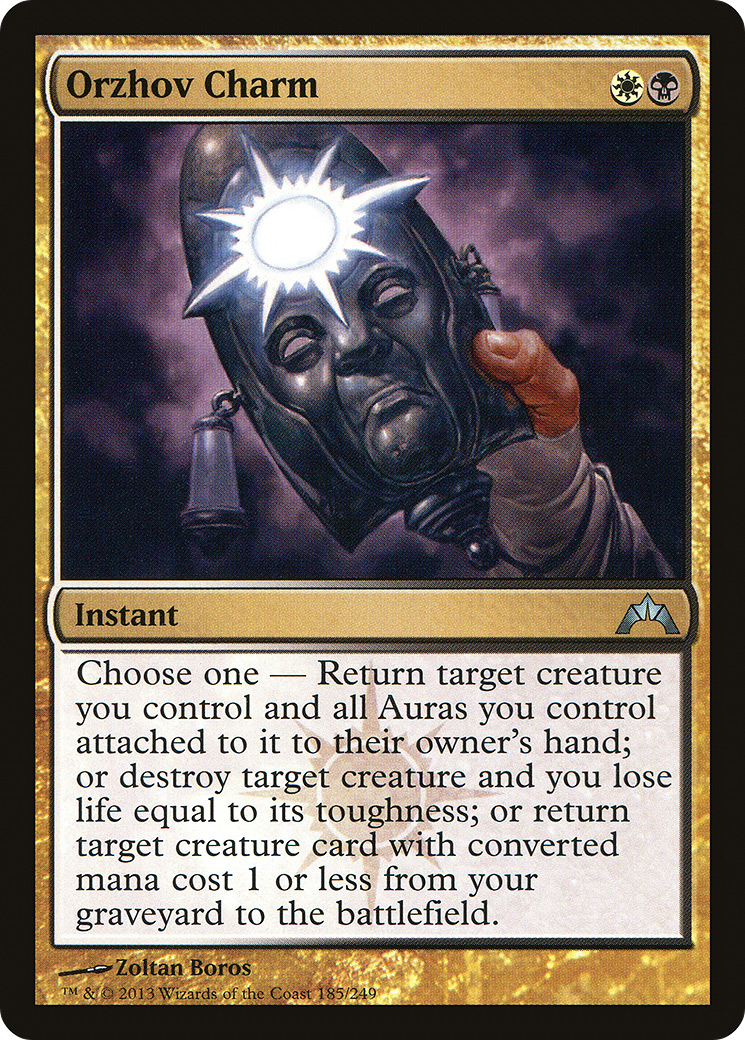 Orzhov Charm (GTC-185) [Gatecrash] Foil