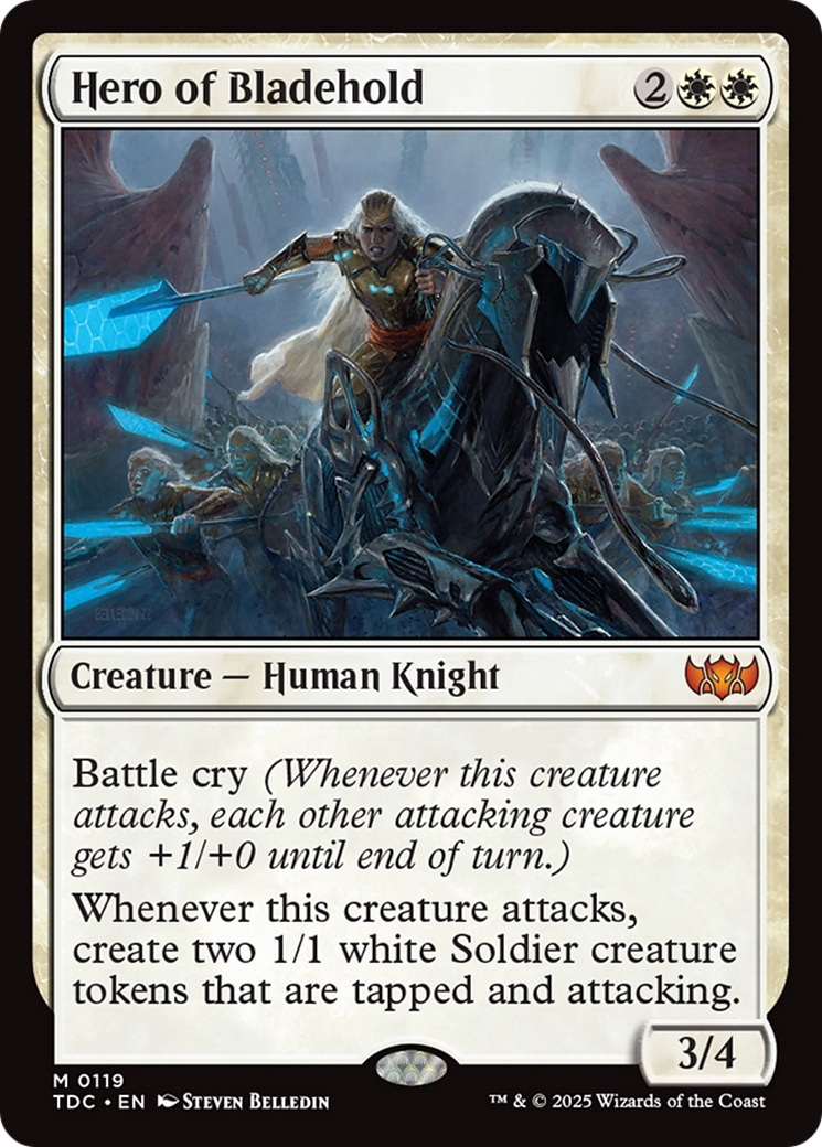 Hero of Bladehold (TDC-119) [Commander: Tarkir: Dragonstorm]