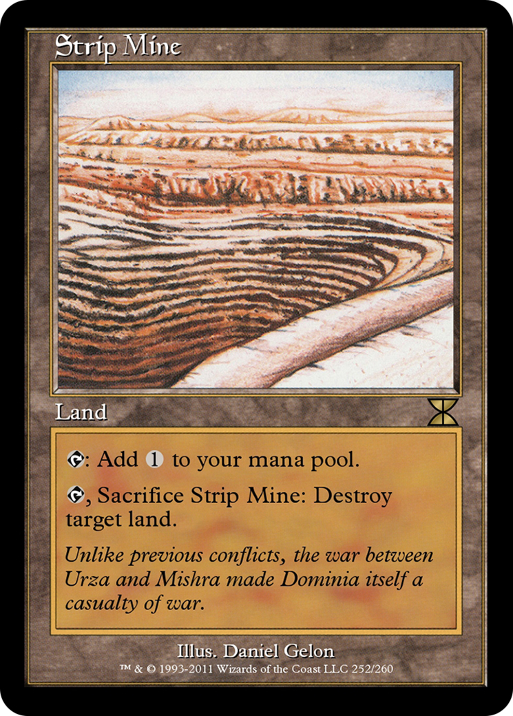 Strip Mine (ME4-252) [Masters Edition IV] Foil