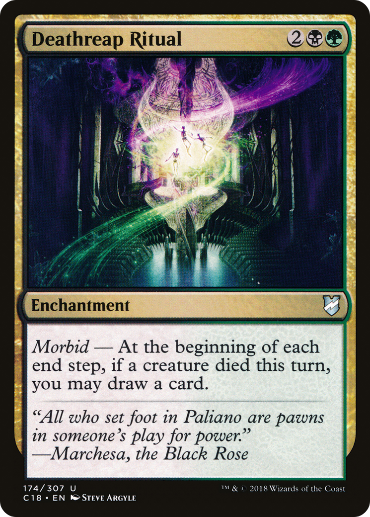 Deathreap Ritual (C18-174) [Commander 2018]