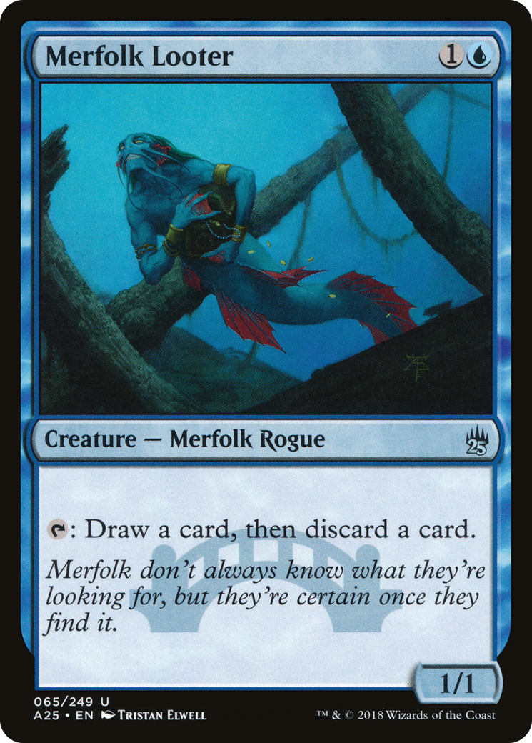 Merfolk Looter (A25-065) [Masters 25] Foil