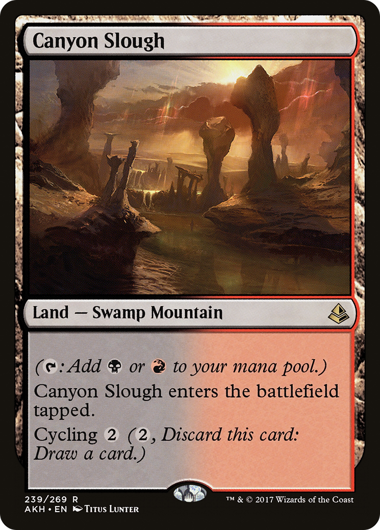 Canyon Slough (AKH-239) [Amonkhet] Foil