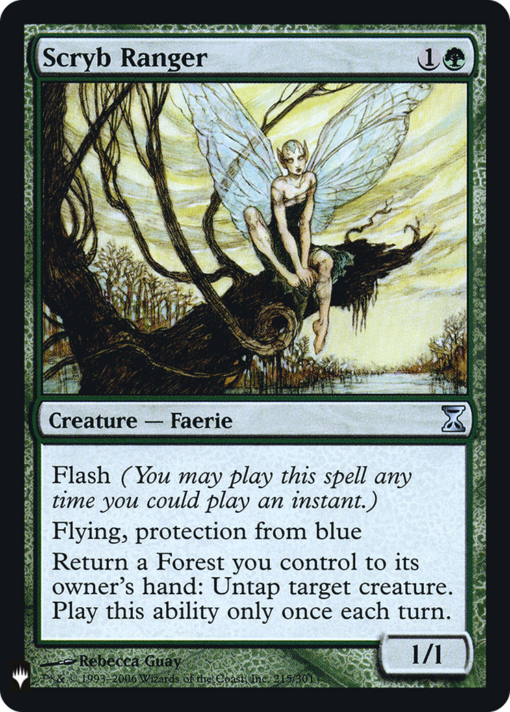 Scryb Ranger (PLST-TSP-215) [The List] Foil