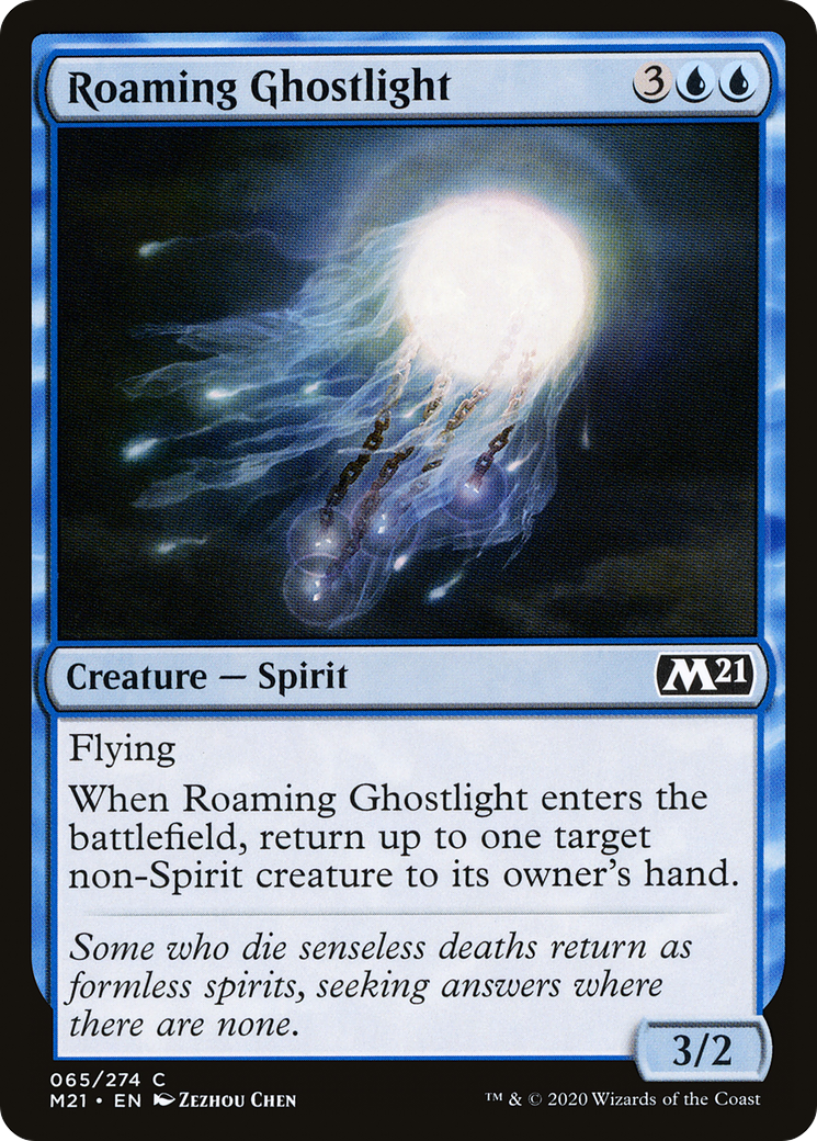 Roaming Ghostlight (M21-065) [Core Set 2021]