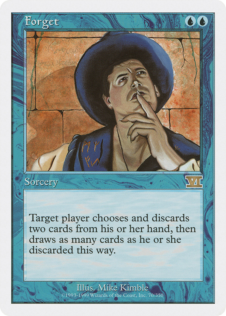 Forget (6ED-070) [Classic Sixth Edition]