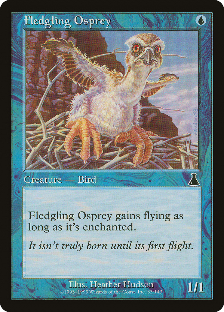 Fledgling Osprey (UDS-033) [Urza's Destiny]