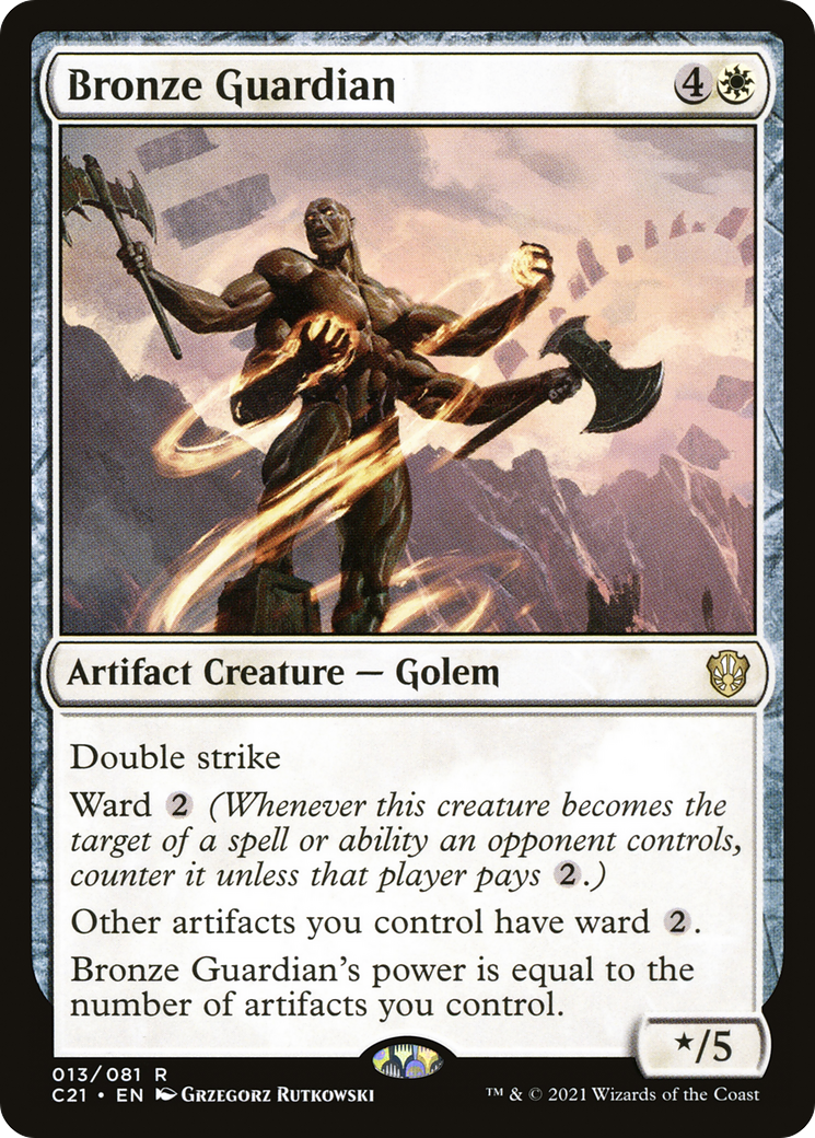 Bronze Guardian (C21-013) [Commander 2021]