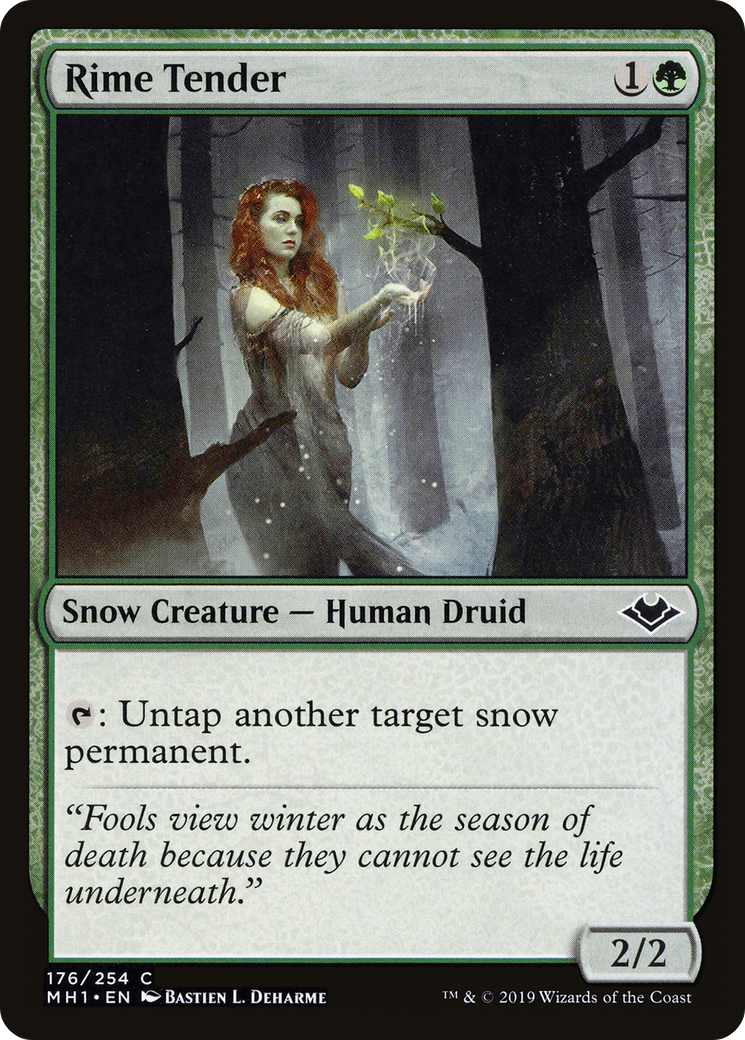 Rime Tender (MH1-176) [Modern Horizons] Foil