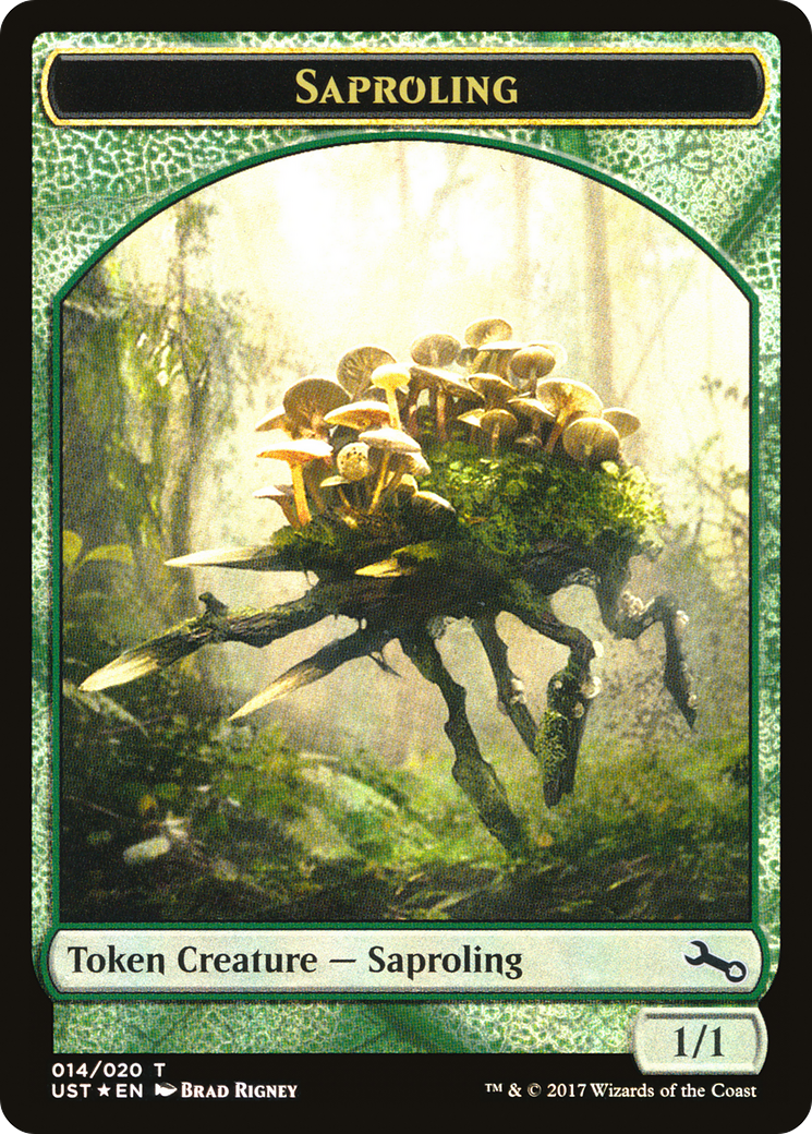 Saproling Token (UST-014) [Unstable Tokens] Foil