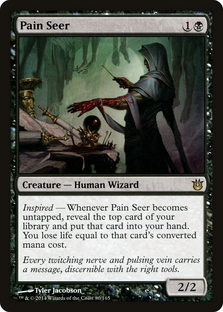 Pain Seer (BNG-080) [Born of the Gods] Foil