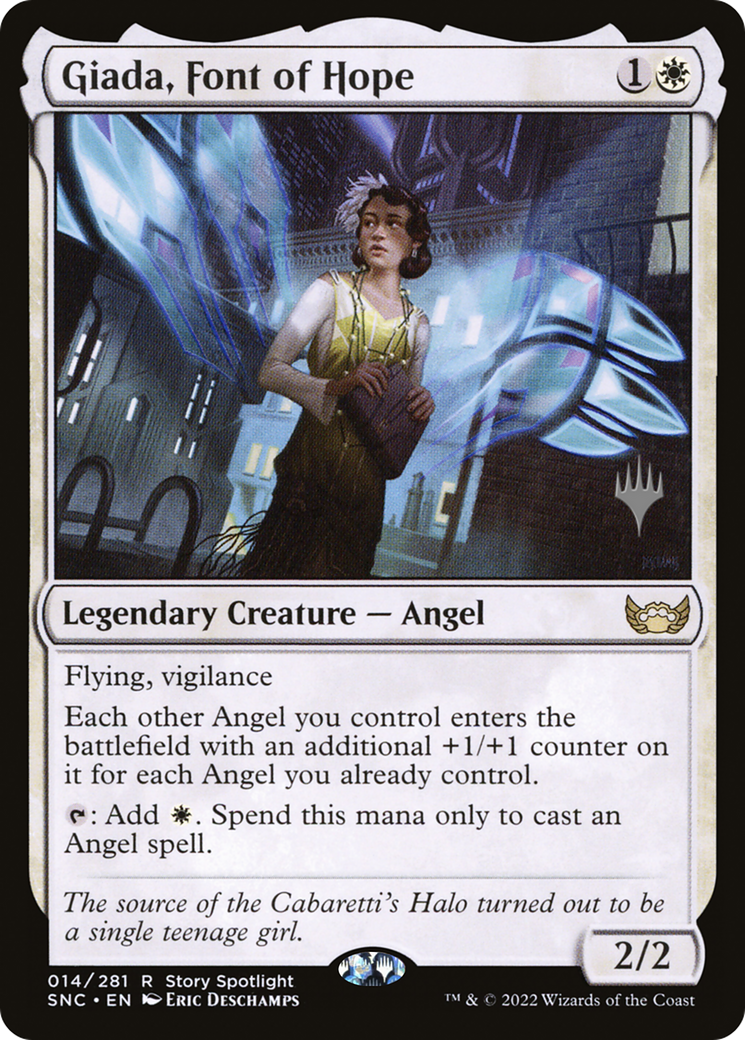 Giada, Font of Hope (PPSNC-014) [Promo Pack: Streets of New Capenna Promos] Foil