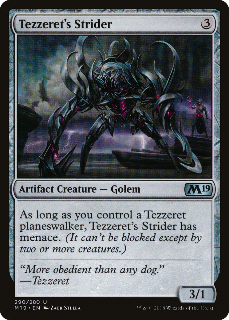 Tezzeret's Strider (M19-290) [Core Set 2019]