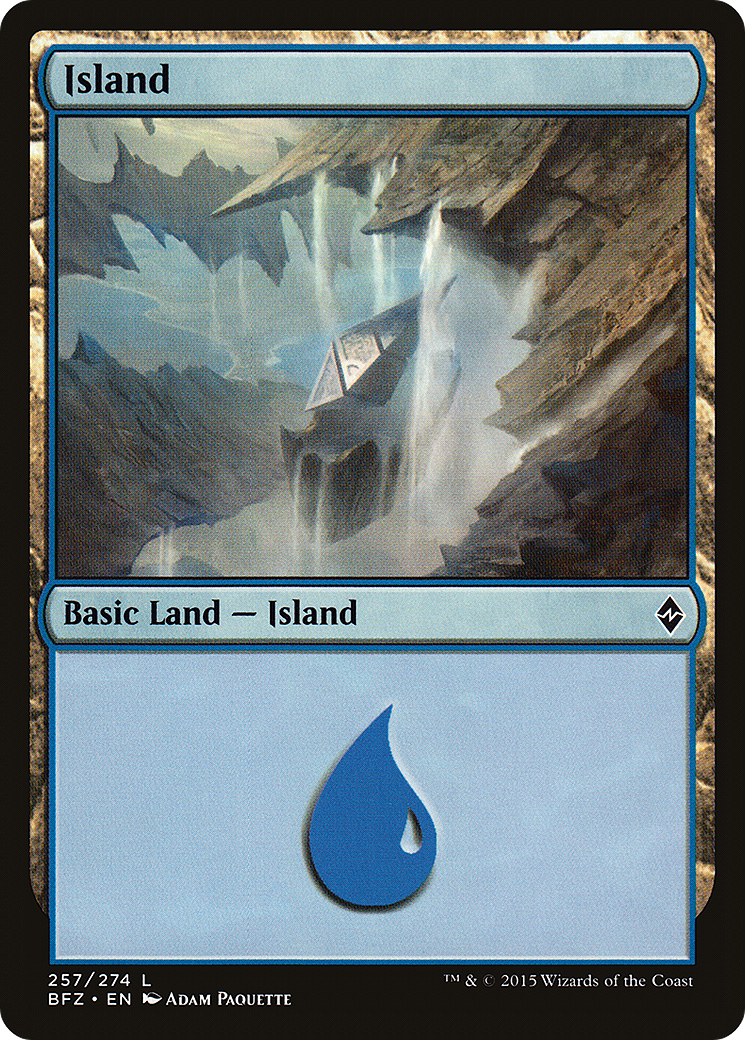Island (BFZ-257) [Battle for Zendikar]