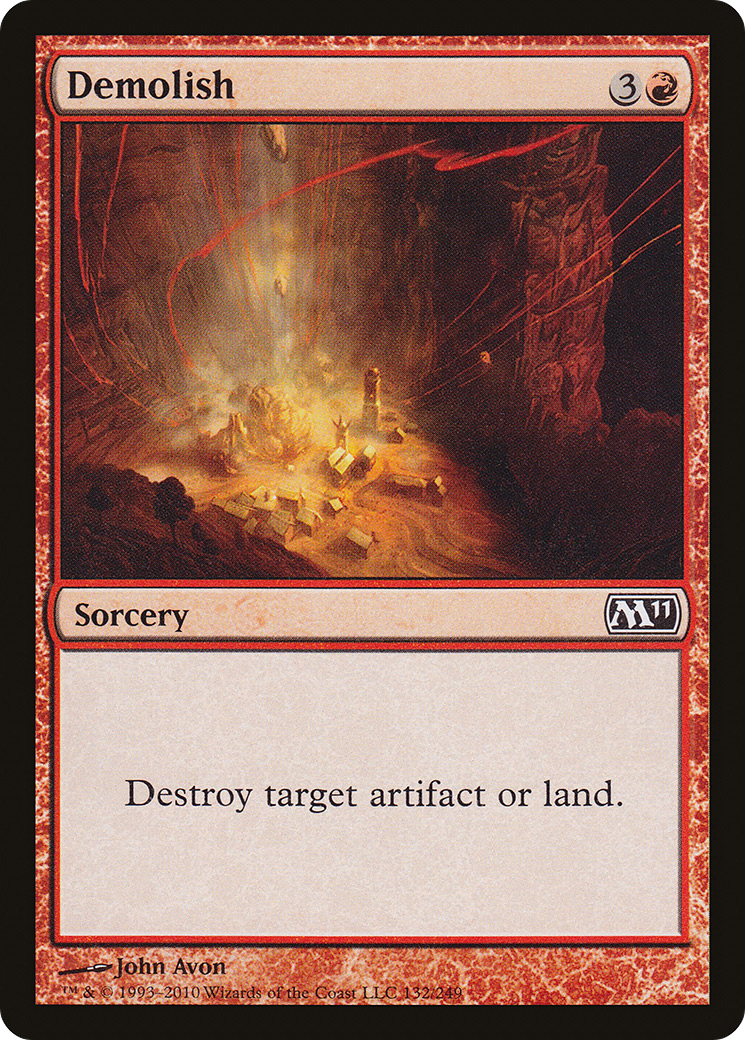 Demolish (M11-132) [Magic 2011]