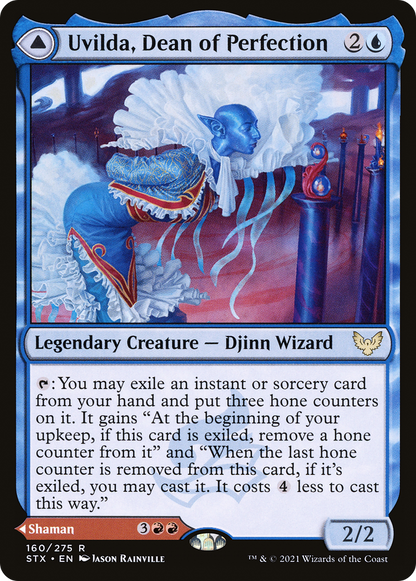 Uvilda, Dean of Perfection (STX-160) [Strixhaven: School of Mages]