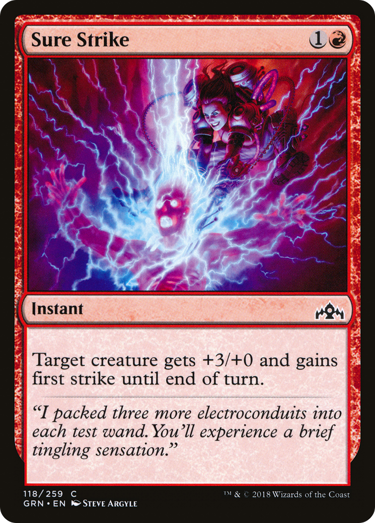 Sure Strike (GRN-118) [Guilds of Ravnica]