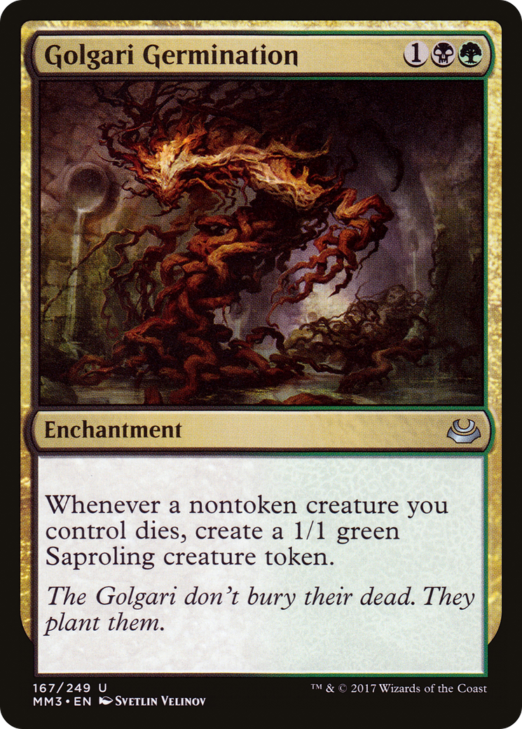 Golgari Germination (MM3-167) [Modern Masters 2017]