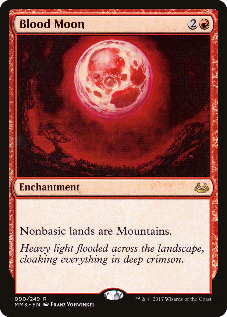 Blood Moon (MM3-090) [Modern Masters 2017]