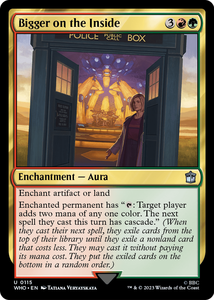 Bigger on the Inside (WHO-115) [Doctor Who]