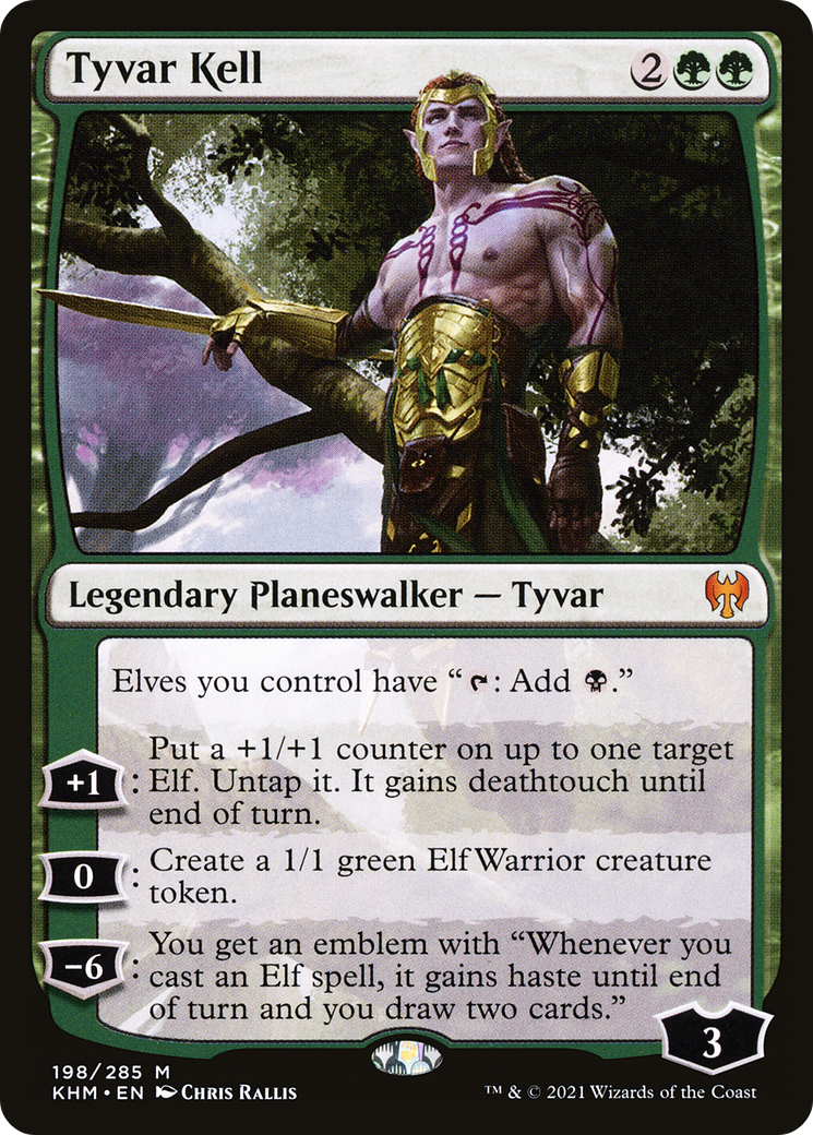 Tyvar Kell (KHM-198) [Kaldheim] Foil