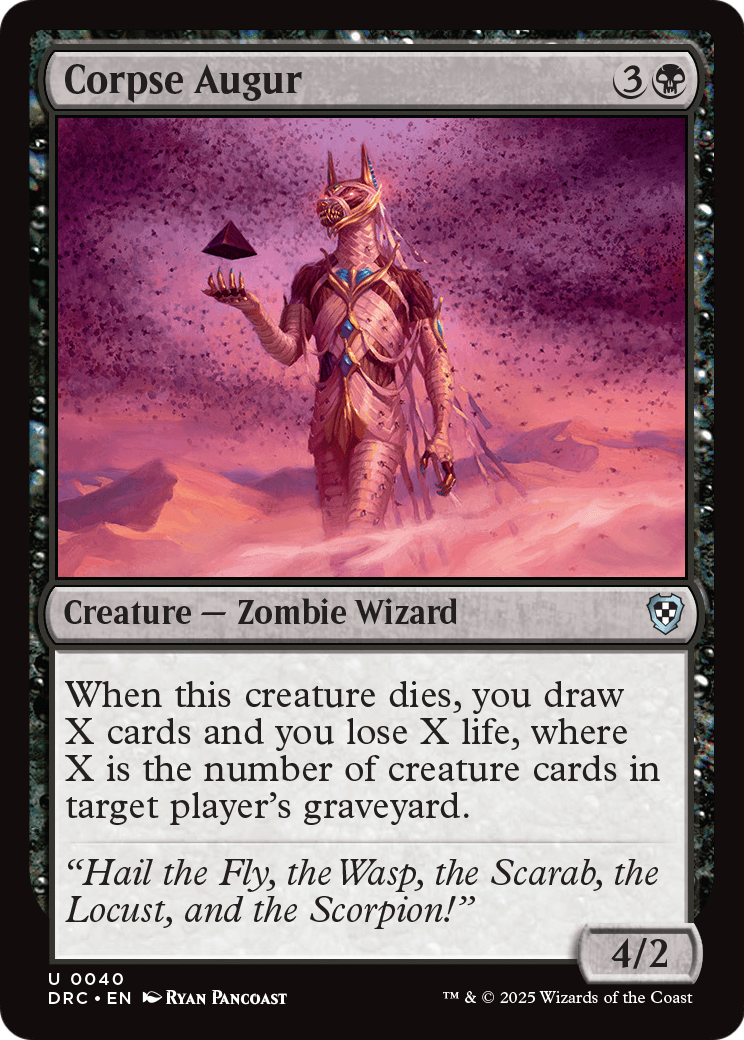 Corpse Augur (DRC-040) [Commander: Aetherdrift]