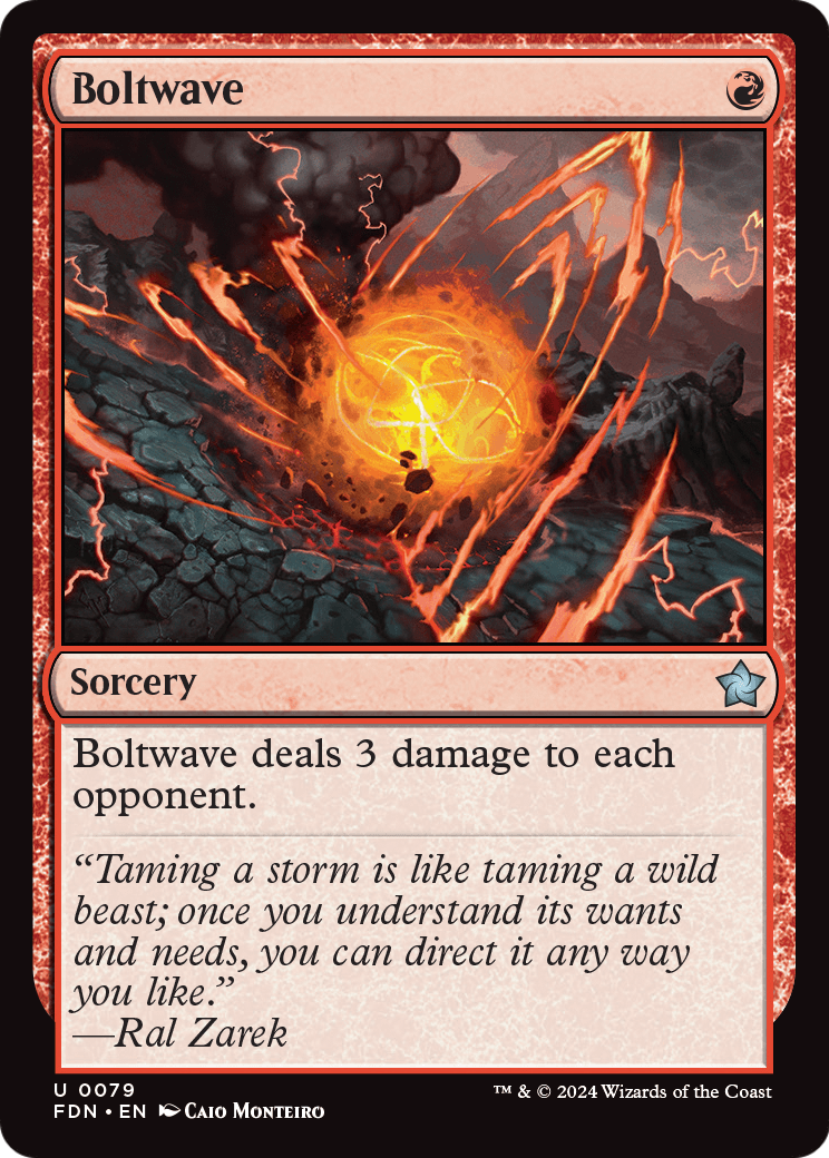 Boltwave (FDN-079) [Foundations] Foil