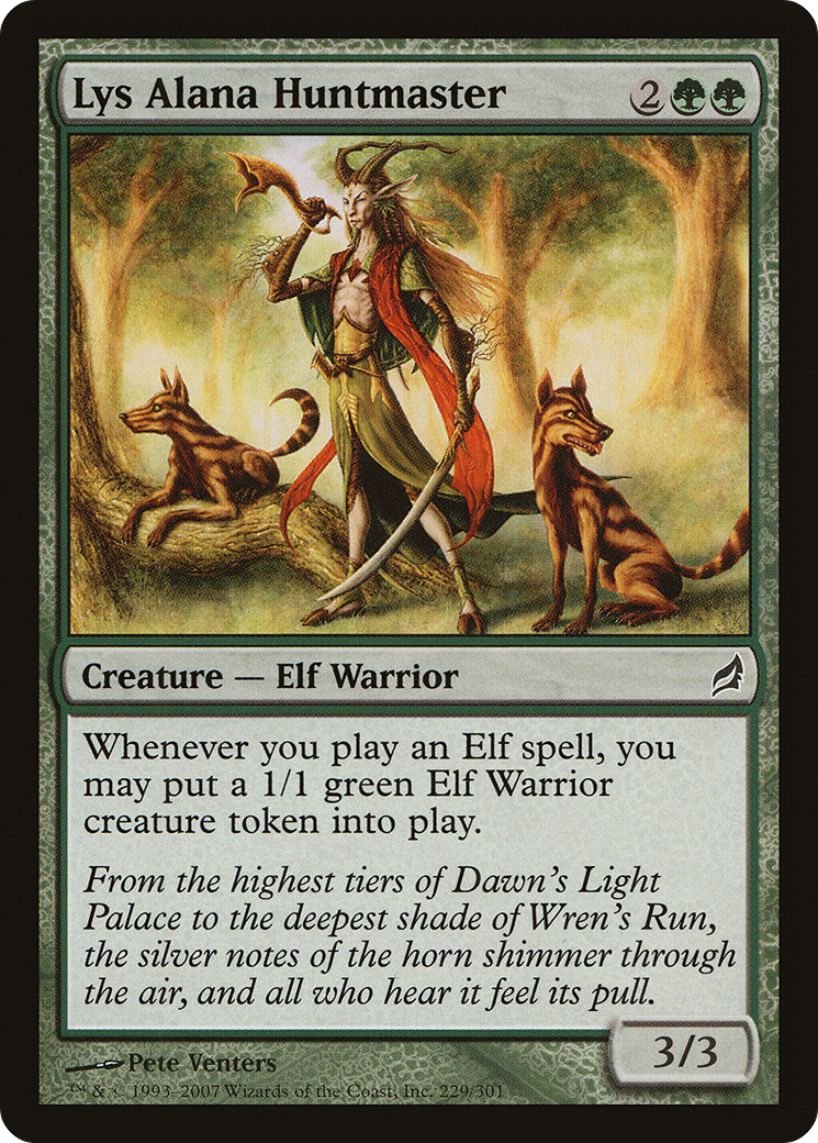Lys Alana Huntmaster (LRW-229) [Lorwyn] Foil
