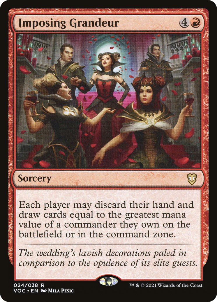 Imposing Grandeur (VOC-024) [Crimson Vow Commander]