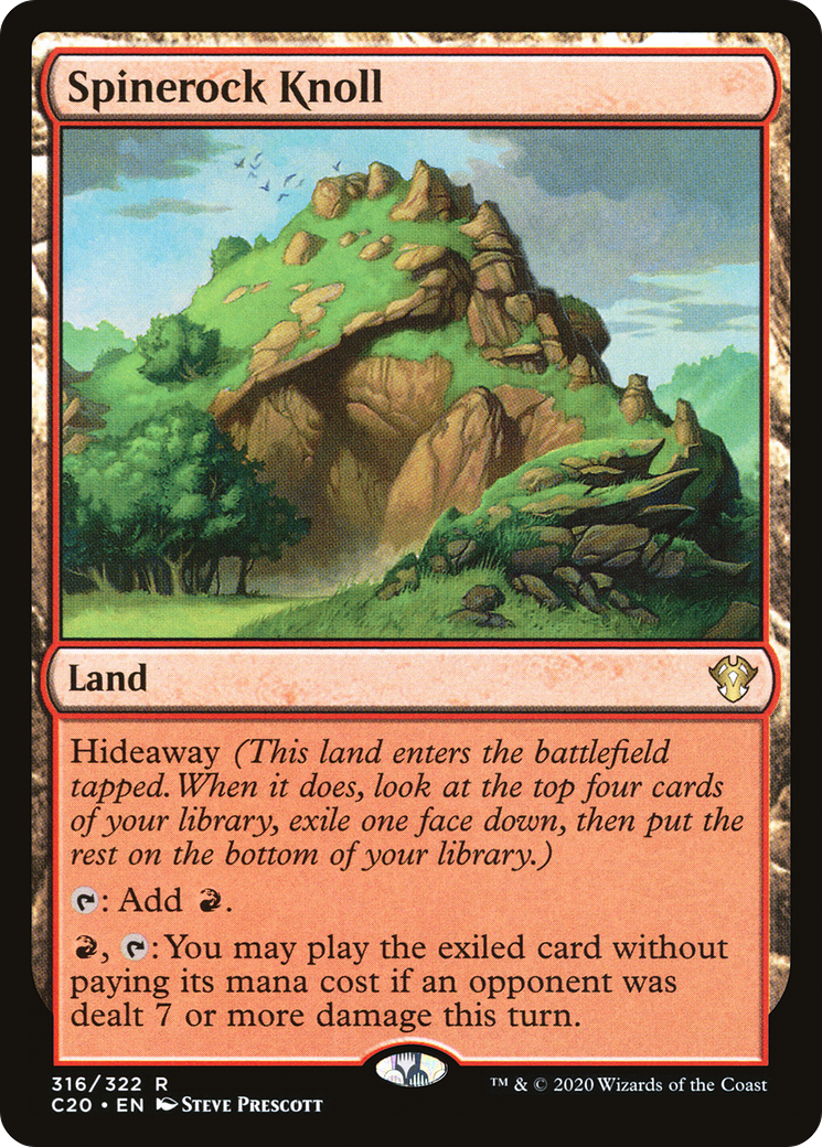 Spinerock Knoll (C20-316) [Commander 2020]