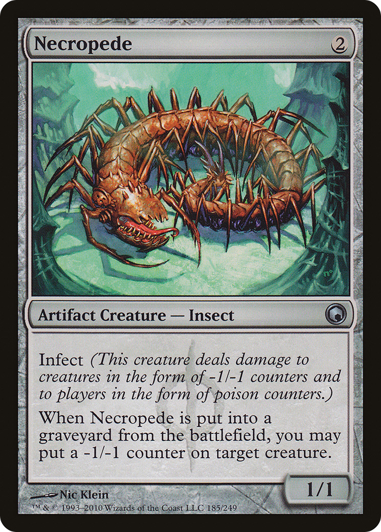 Necropede (SOM-185) [Scars of Mirrodin] Foil