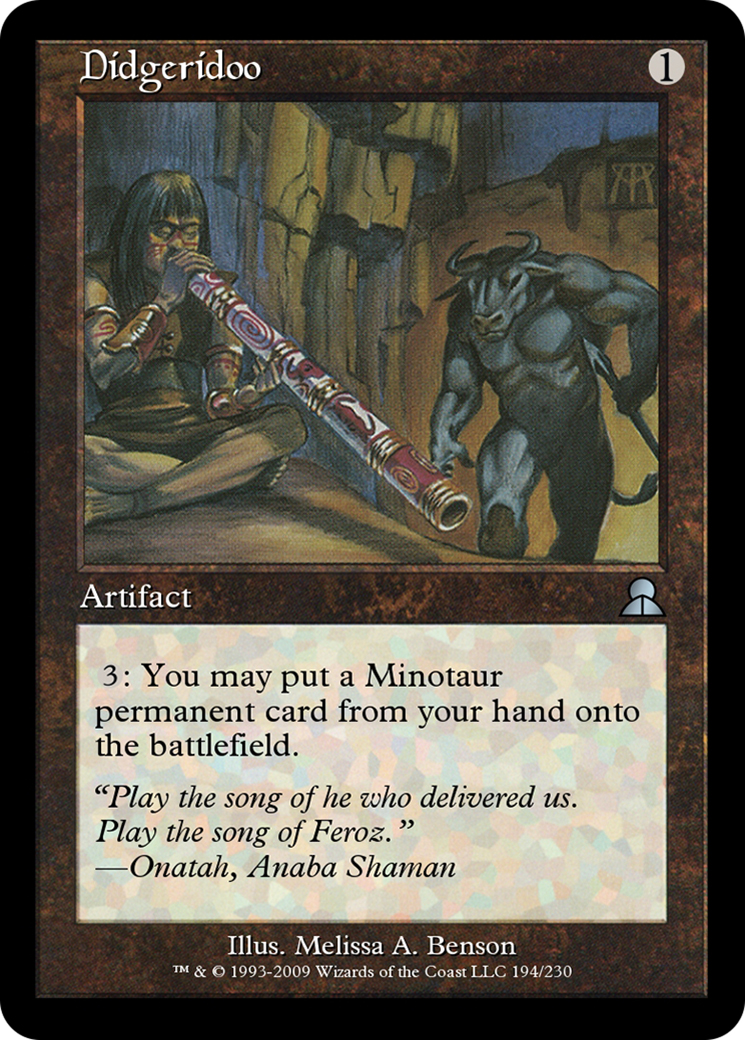 Didgeridoo (ME3-194) [Masters Edition III] Foil