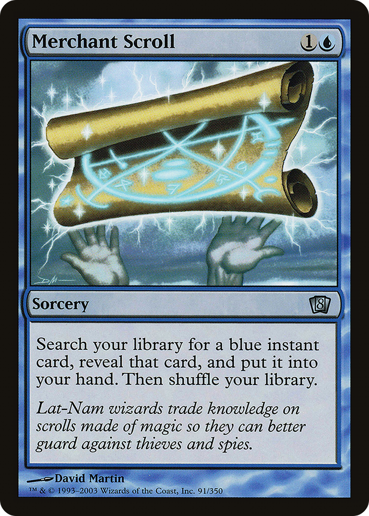 Merchant Scroll (8ED-091) [8th Edition] Foil