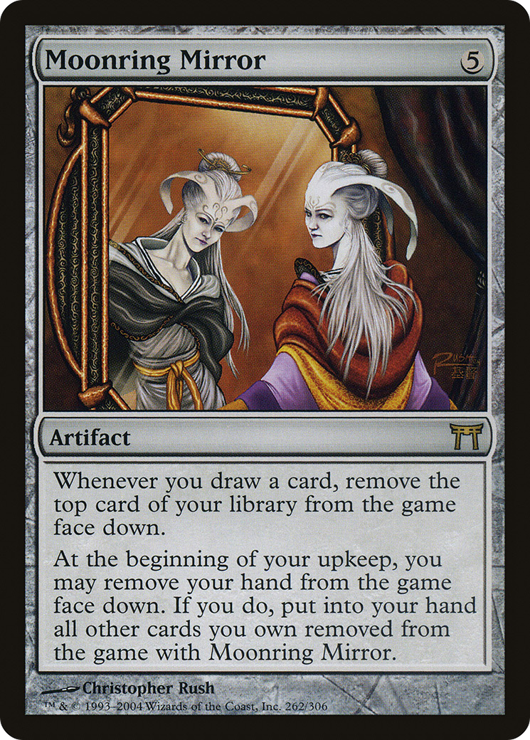 Moonring Mirror (CHK-262) [Champions of Kamigawa] Foil