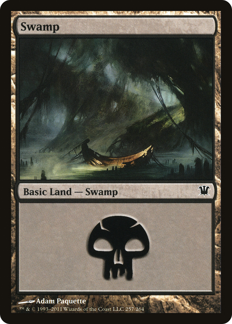 Swamp (ISD-257) [Innistrad] Foil