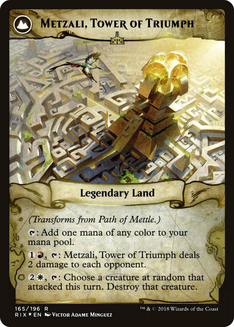 Path of Mettle (PRE-165S) [Rivals of Ixalan Promos] Foil