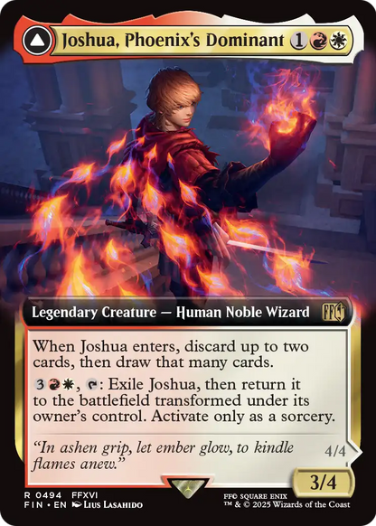 Joshua, Phoenix's Dominant (Extended Art) (FIN-494) [FINAL FANTASY]