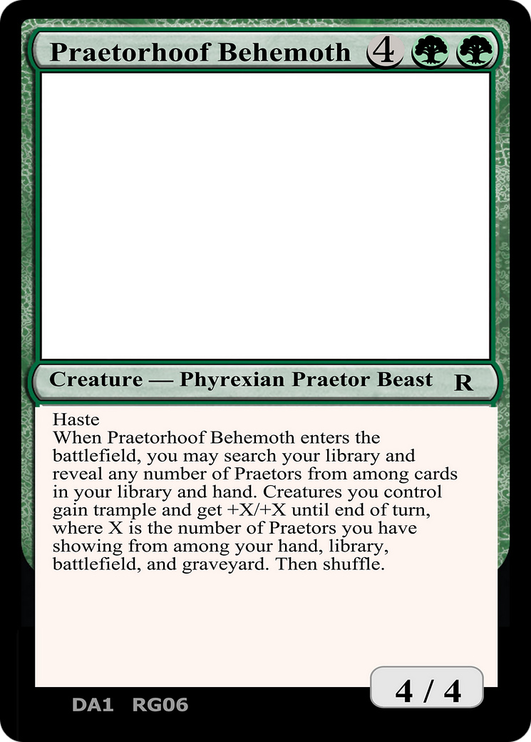 Praetorhoof Behemoth [Unknown Event]