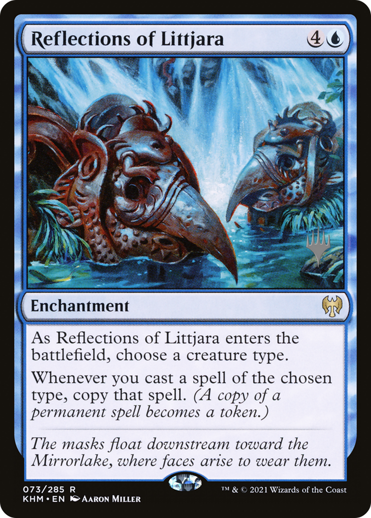 Reflections of Littjara (PPKHM-073) [Promo Pack: Kaldheim Promos]