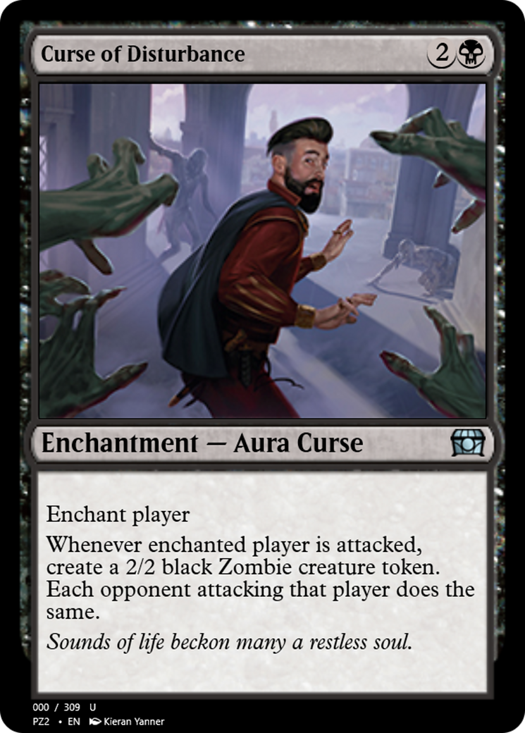 Curse of Disturbance (PZ2-65743) [Treasure Chest] Foil