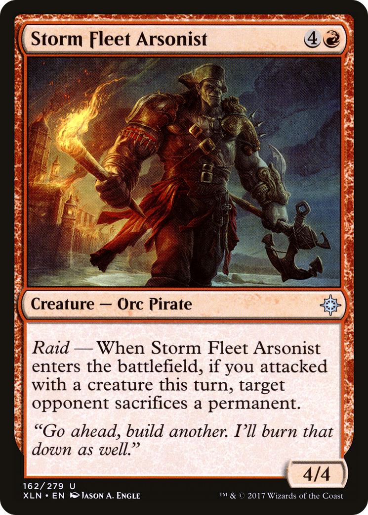 Storm Fleet Arsonist (XLN-162) [Ixalan]