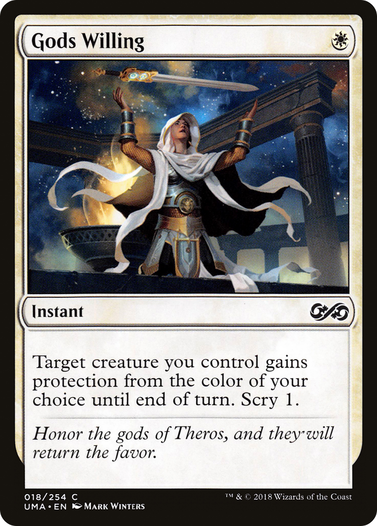 Gods Willing (UMA-018) [Ultimate Masters] Foil