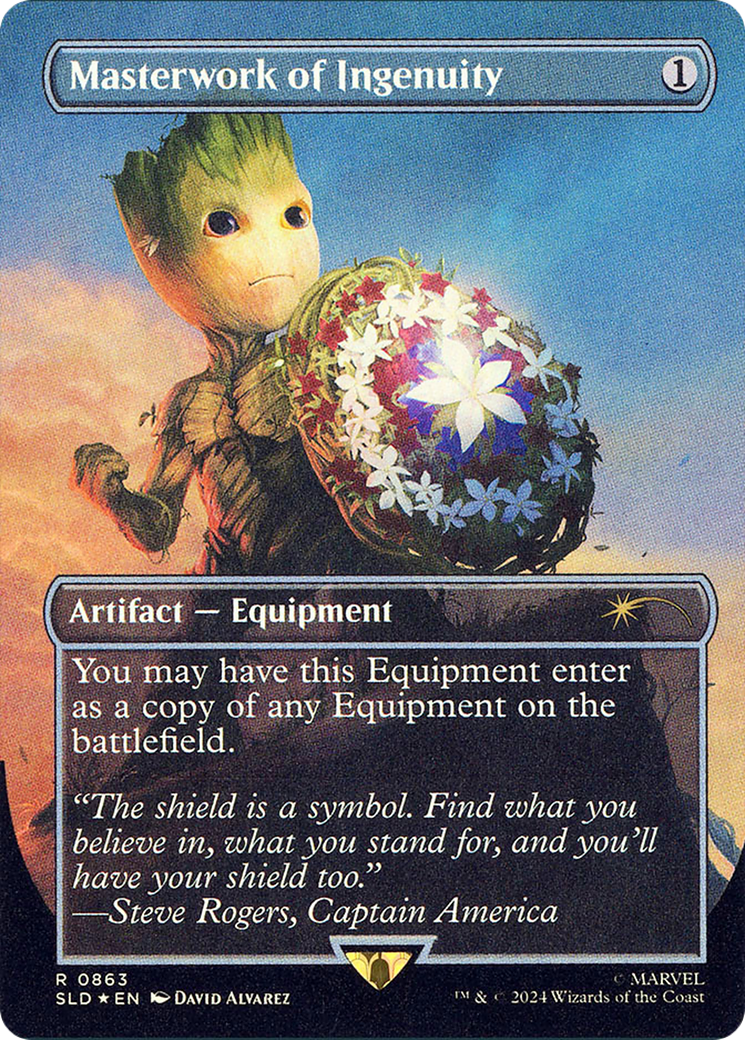 Masterwork of Ingenuity (SLD-863) (Borderless) [Secret Lair Drop] Foil