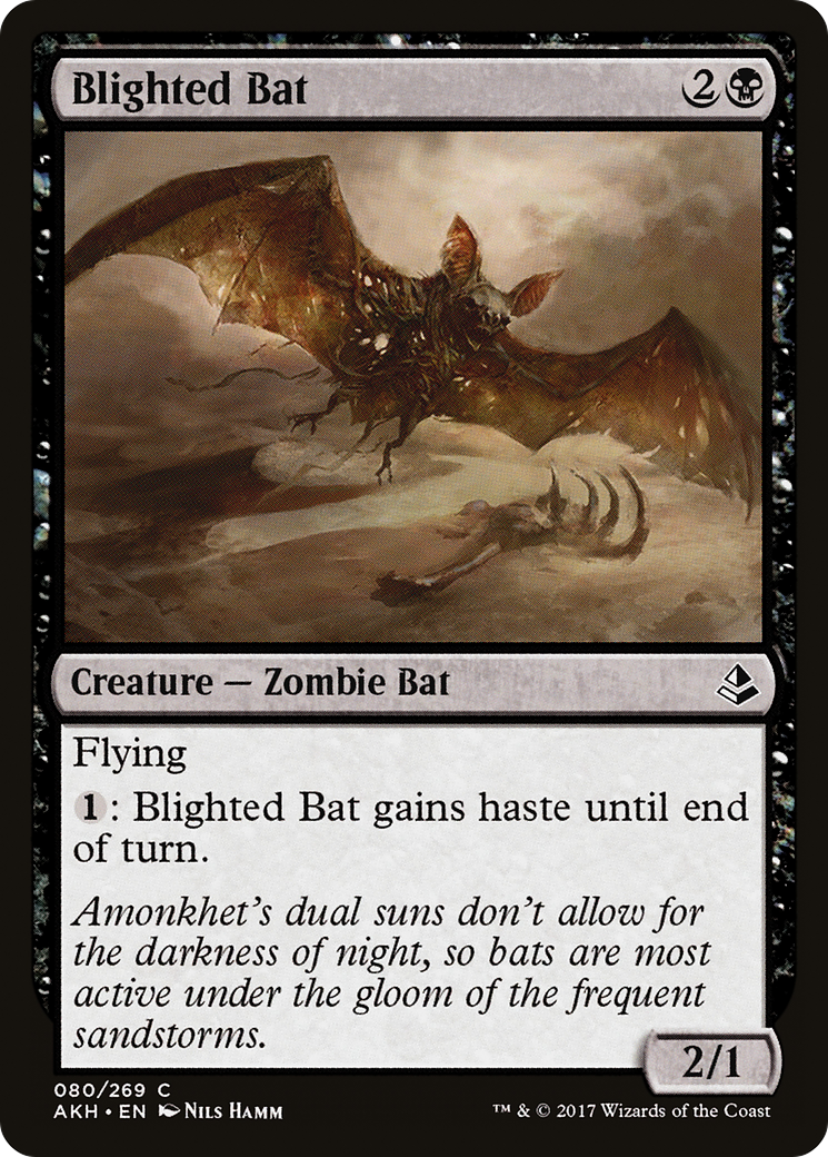 Blighted Bat (AKH-080) [Amonkhet]