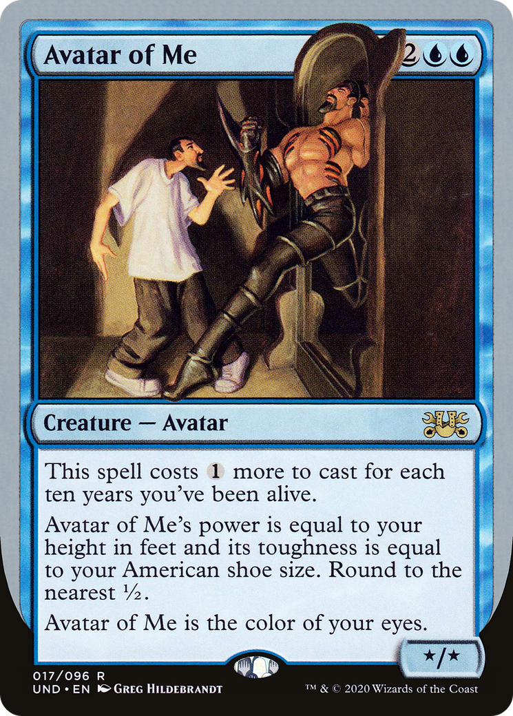 Avatar of Me (UND-017) [Unsanctioned]