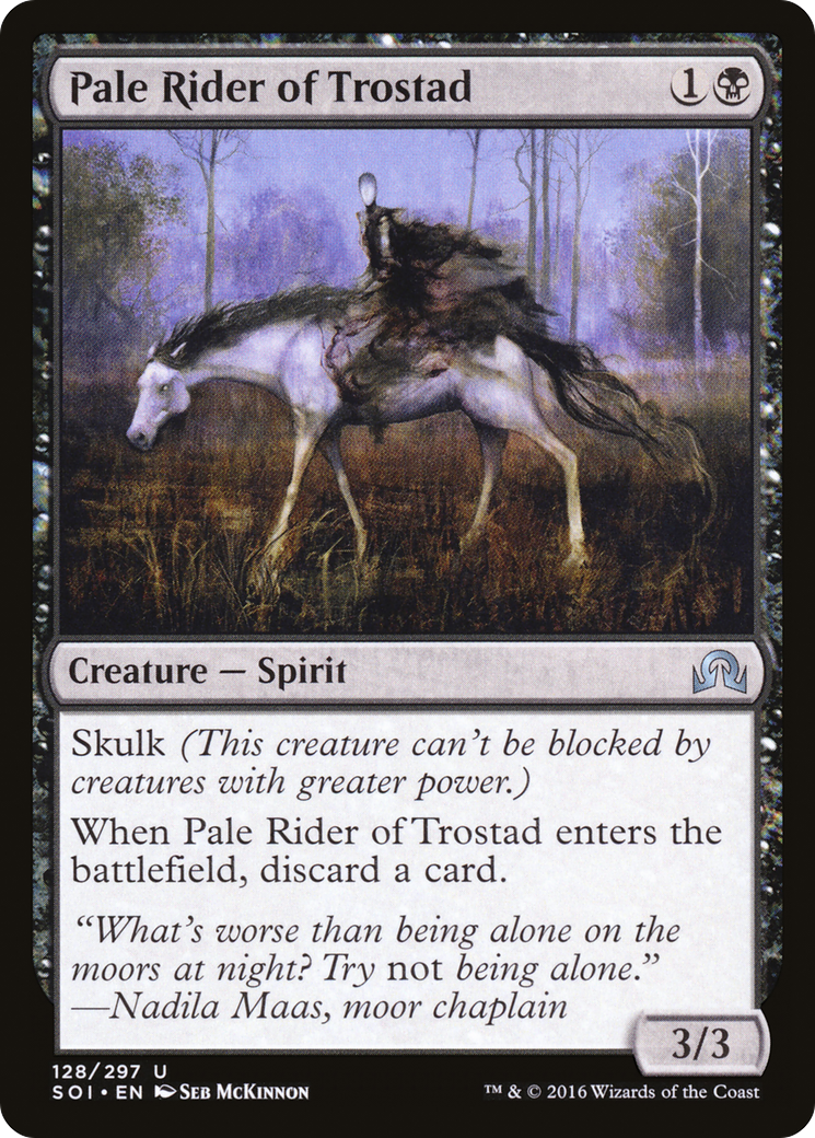 Pale Rider of Trostad (SOI-128) [Shadows over Innistrad]