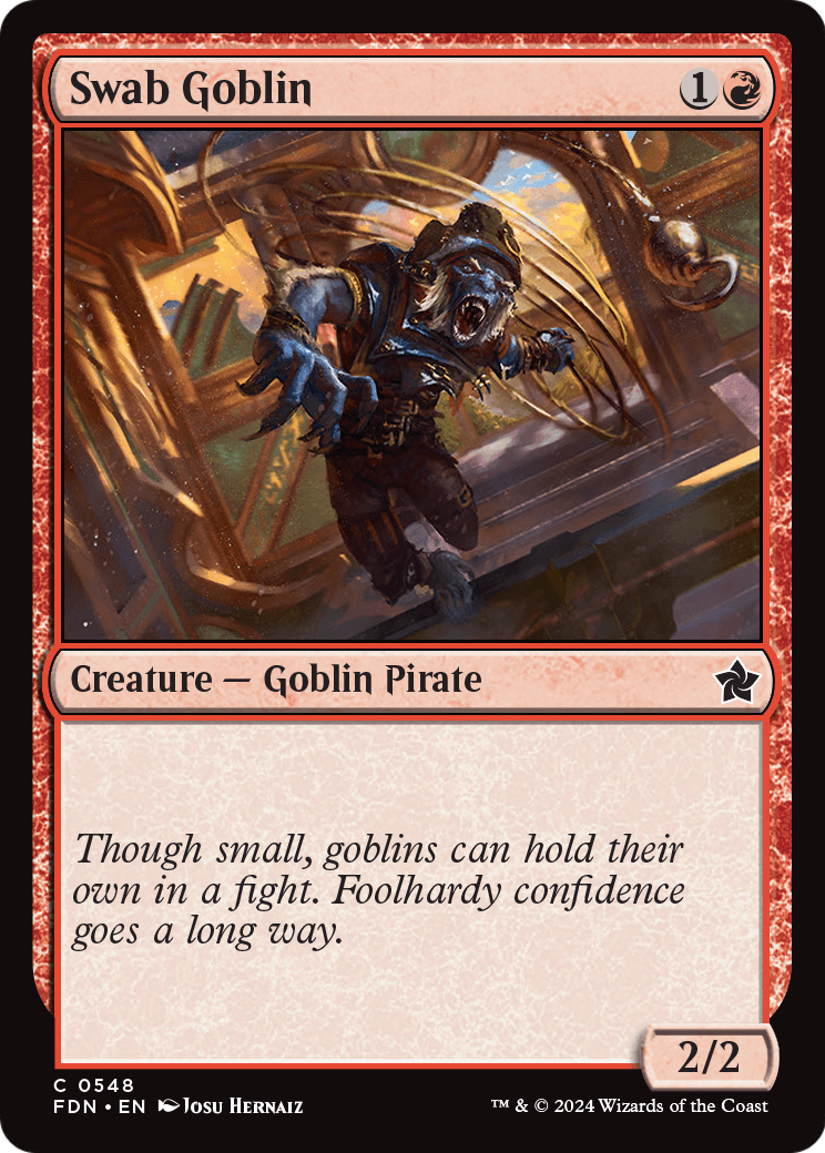 Swab Goblin (FDN-548) [Foundations]
