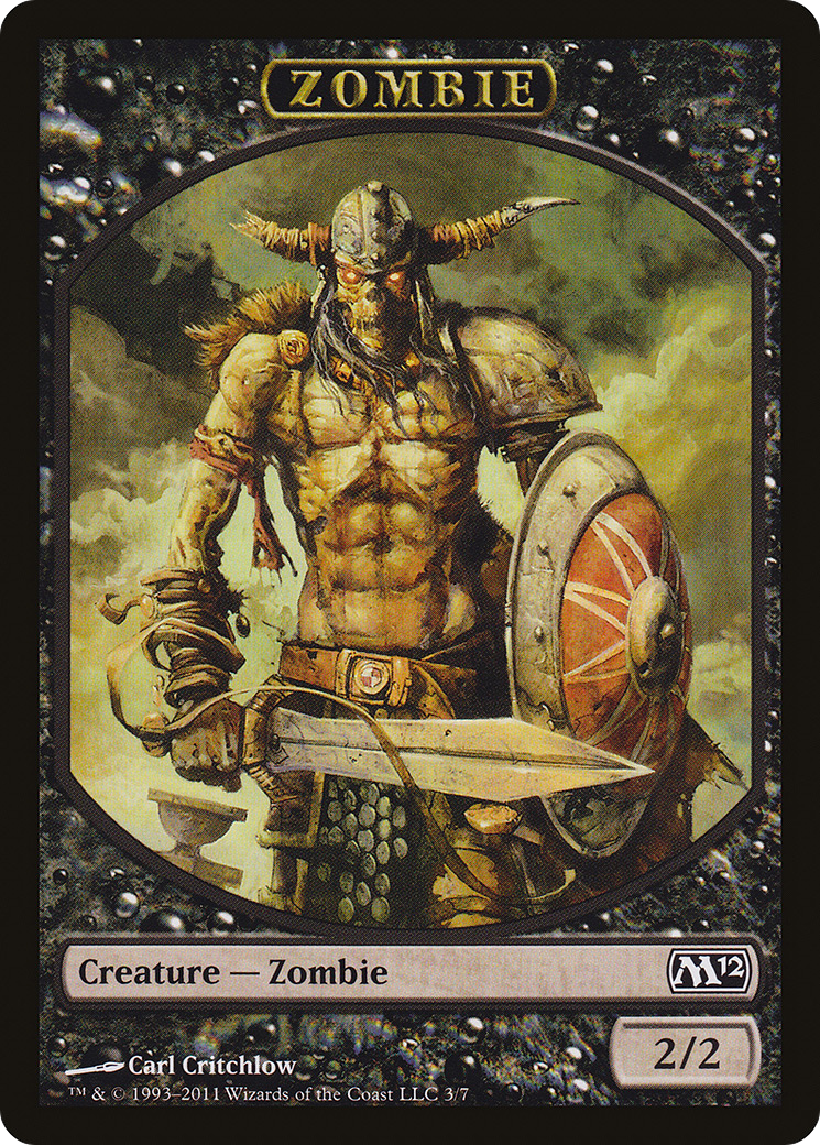 Zombie Token (M12-003) [Magic 2012 Tokens]