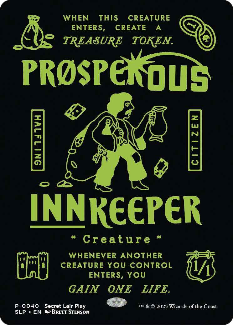 Prosperous Innkeeper (SLP-040) (Borderless) [Secret Lair Showdown]